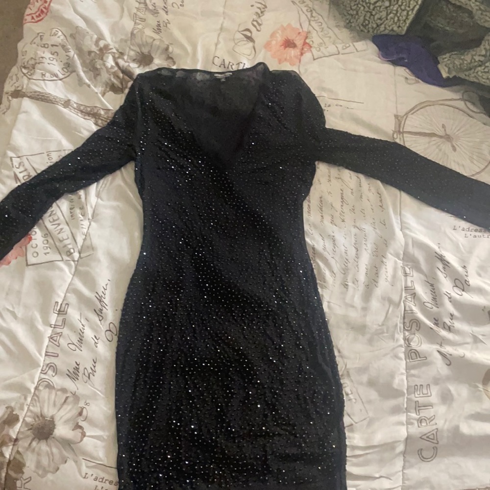 Fashion Nova mini see through dress